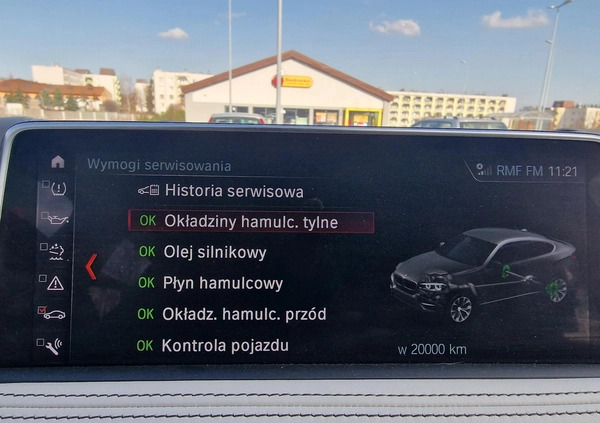 BMW X6 cena 221400 przebieg: 115000, rok produkcji 2018 z Bełchatów małe 46